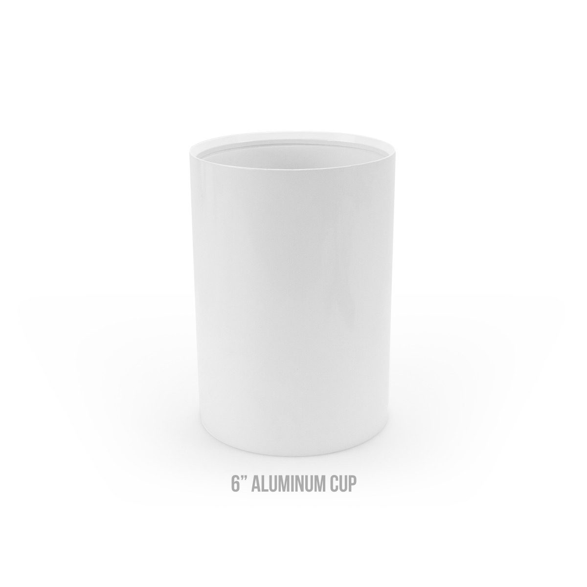 6 inch aluminum cup